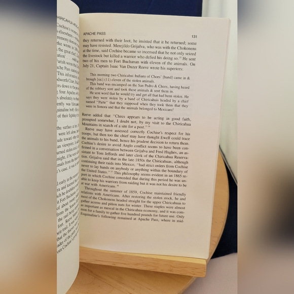 Vintage 1995 PB Cochise Chiricahua Apache Chief by Edwin R. Sweeney Good conditi - Picture 8 of 9